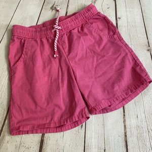 Cat & Jack Woven Cotton Pull-On Elastic Waist Magenta Pink Chino Shorts